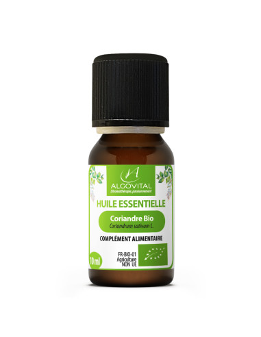 Huile Essentielle de Coriandre Bio